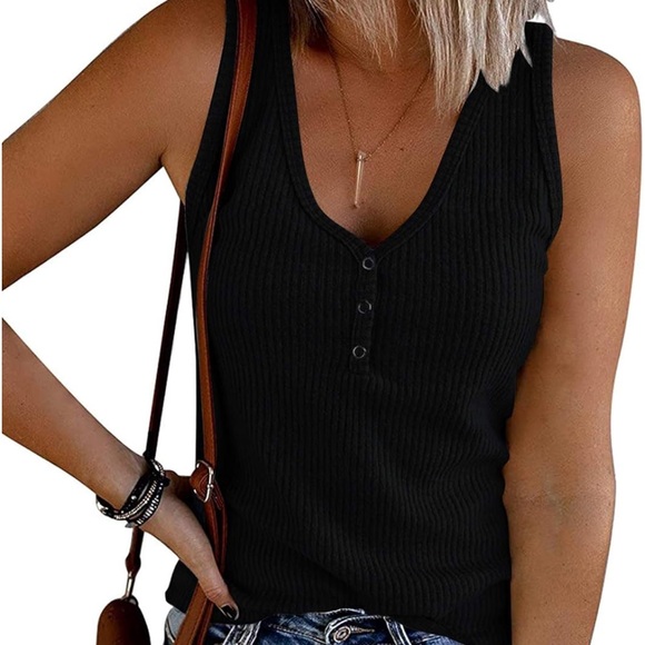 Tank top black size medium - Picture 1 of 4